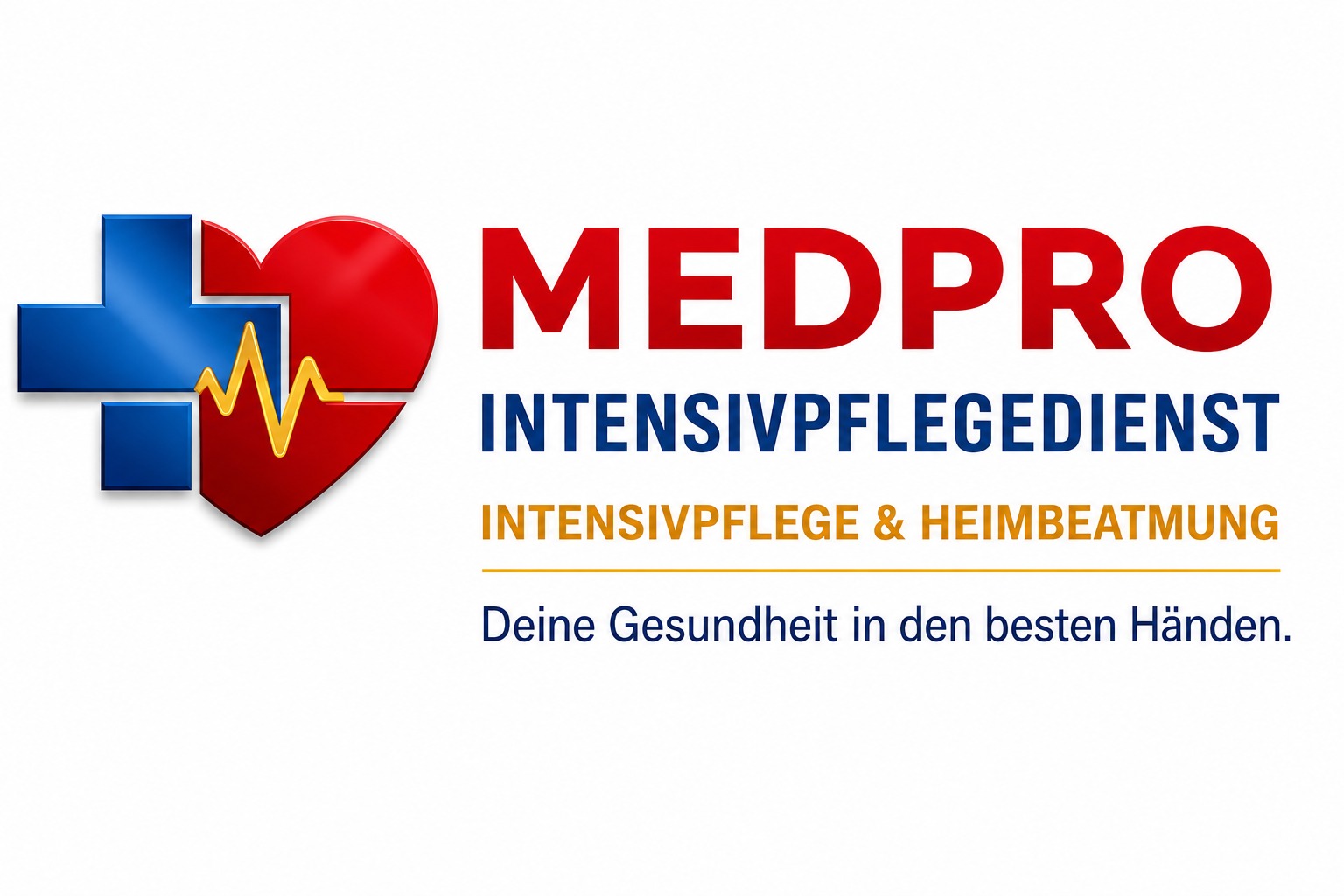 MedPro Intensivpflege Logo als Hero-Bild
